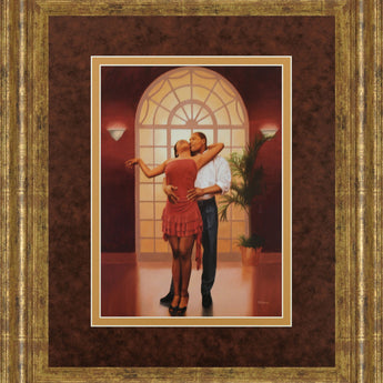 Heavenly Arch By Delancy - Framed Print Wall Art - Red