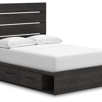 Hollivern - Cama con paneles y almacenaje