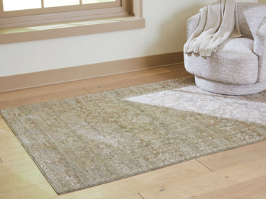 Neroham - 5' x 7' Rug - Gray / Brown / Cream
