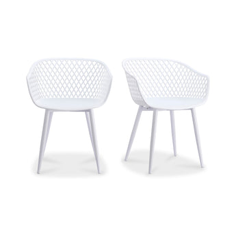 Piazza - Silla de exterior (juego de 2) - Blanco