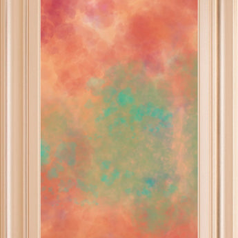 Vapor Il. A By Jason Johnson - Framed Print Wall Art - Red