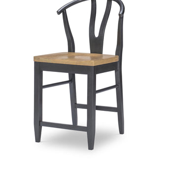 Franklin - Wishbone Back Counter Height Chair (Set of 2)