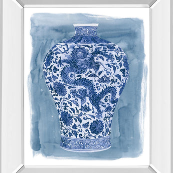 Ming Vase II By Melissa Wang - Blue