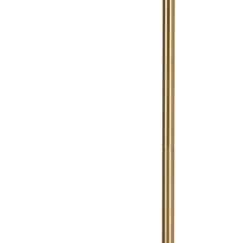 Abanson - Metal Floor Lamp  - Amber / Gold Finish