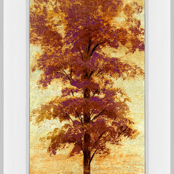 Early Autumn Chill I By Micheal Marcon - Mirror Framed Print Wall Art - Light Brown