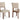 Gregory - Side Chair (Set of 2) - Beige / Brown