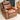 Next Move - Mahogany - Power Recliner With Adjustable Headrest