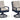 East Beach - Swivel Chair With Cushion (Set of 2) - Blue