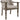 Kings Court - Dining Arm Chair - Gray / Taupe