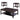 Brooks - Juego de mesa de centro rectangular de 3 piezas - Capuchino