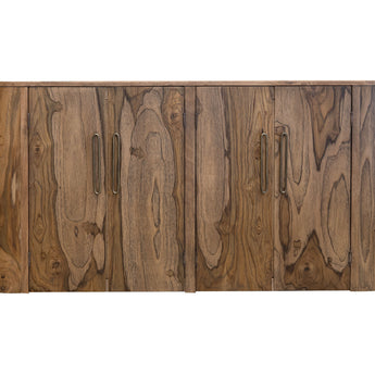 Balam - 4 Doors Console - Almond And Barrel Brown