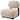 Duffie - Upholstered Armless Accent Chair - Camel
