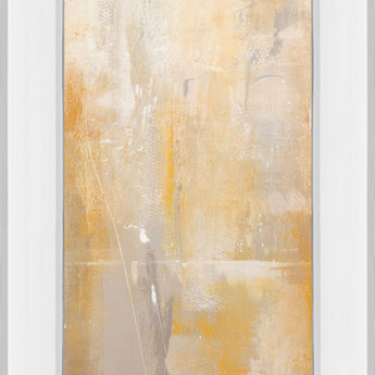Careless Whisper III By Erin Ashley - Mirror Framed Print Wall Art - Beige