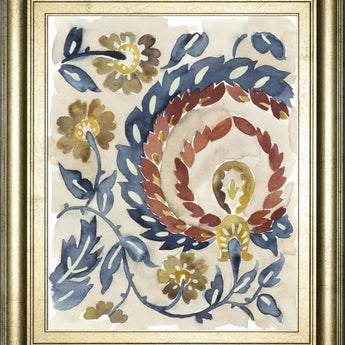 22x26 Paisley Path I By Chariklia Zarris - Beige