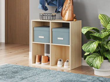 Piperton - Four Cube Organizer - Tan