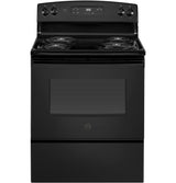 GE 30" Freestanding Electric Range, Black - JBS360DMBB