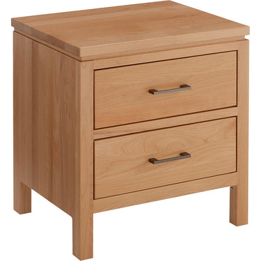 2 West 2 Drawer Wide Nightstand