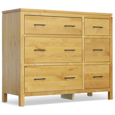 2 West 6 Drawer Combo Dresser