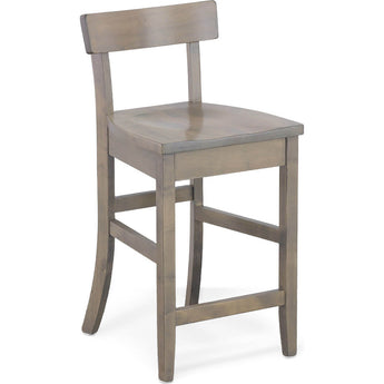Maple Aiden Back Rest Stool