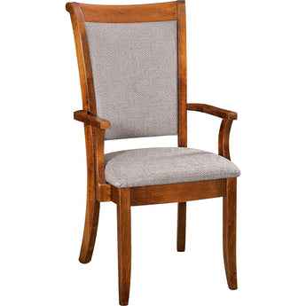 Maple Ellis Upholstered Arm Chair