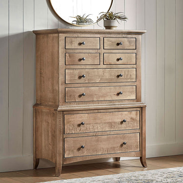 Provence 8 Drawer Chest on Chest