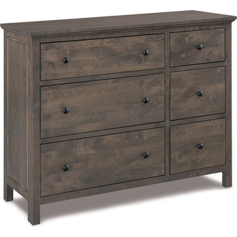 Heritage 6 Drawer Combo Dresser