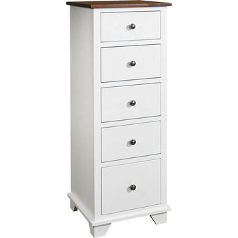 Portland 5 Drawer Lingerie