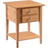 Shaker 2 Drawer End Table by Archbold Furniture