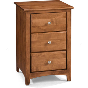 Shaker 3 Drawer Nightstand