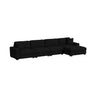 Arizona Steno Black Sectional 6PC Set