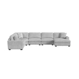 Arizona Steno StoneSectional 6PC Set