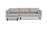 Ladybird 102" Left Chaise Sectional - Camila Smoke