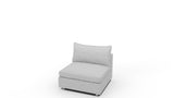 Cherrywood Armless Chair - Delray Smoke