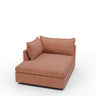 Cherrywood Laf Chaise - Wiley Rust