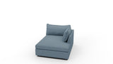 Cherrywood Raf Chaise - Elliot French Blue