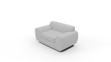 Domain 58" Arm Chair - Delray Smoke