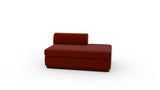 Domain RAF Bumper Chaise - Superb Rust