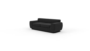 Domain 88" Sofa - Superb Gunmetal