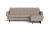 Lamar 96" Reversible Chaise Sofa - Elliot Pebble