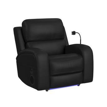 Euphora - P3 Power Glider Recliner W/Heat & Massage, Music, Ipad holder W/wireless charger and USBC