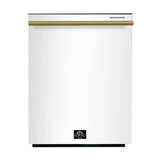Forno 24" Forno Built-In Dishwasher, White - FDWBI8067-24WHT