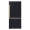 Forno Espresso 31" BM Refrigerator, Black - FFFFD1785-31B