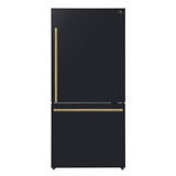 Forno Espresso 31" BM Refrigerator, Black - FFFFD1785-31B