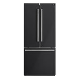 Forno 30" French Door Refrigerator, Black - FFFFD1974-31BLK