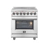 Forno 30" Massimo Freestanding Electric Range,Stainless - FFSEL6020-30