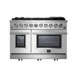 Forno 48" Pro-Style Gas Range, S.S. - FFSGS6239-48