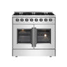 Forno 36" French Door Dual Fuel Gas Range, S.S. - FFSGS6356-36