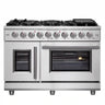 Forno 48" Pro-Style French Door Gas Range, S.S. - FFSGS6439-48