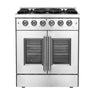 Forno 30" French Door Dual Fuel Gas Range, S.S. - FFSGS6444-30