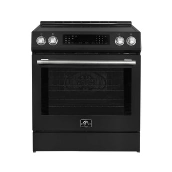 Forno 30" Induction Electric Range, Black - FFSIN0905-30BLK